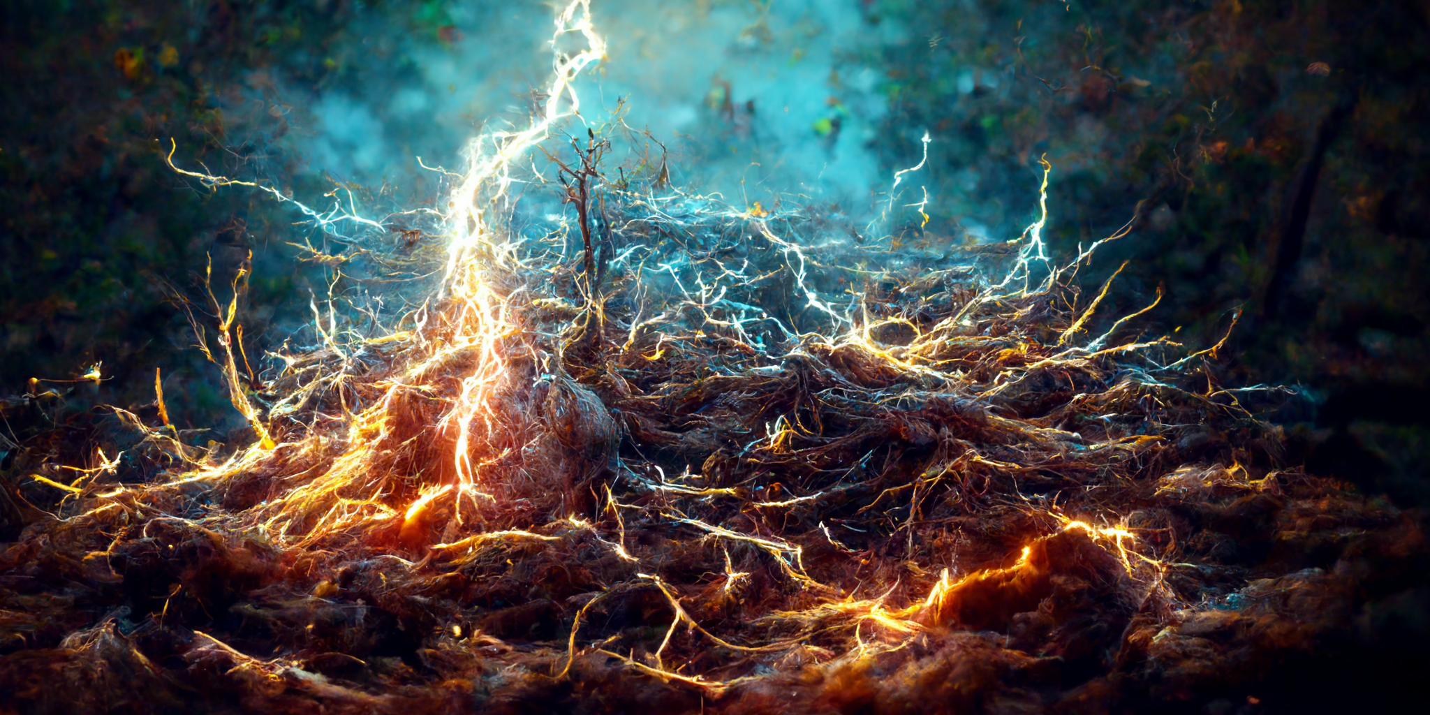 Flashes of lightning – the nest