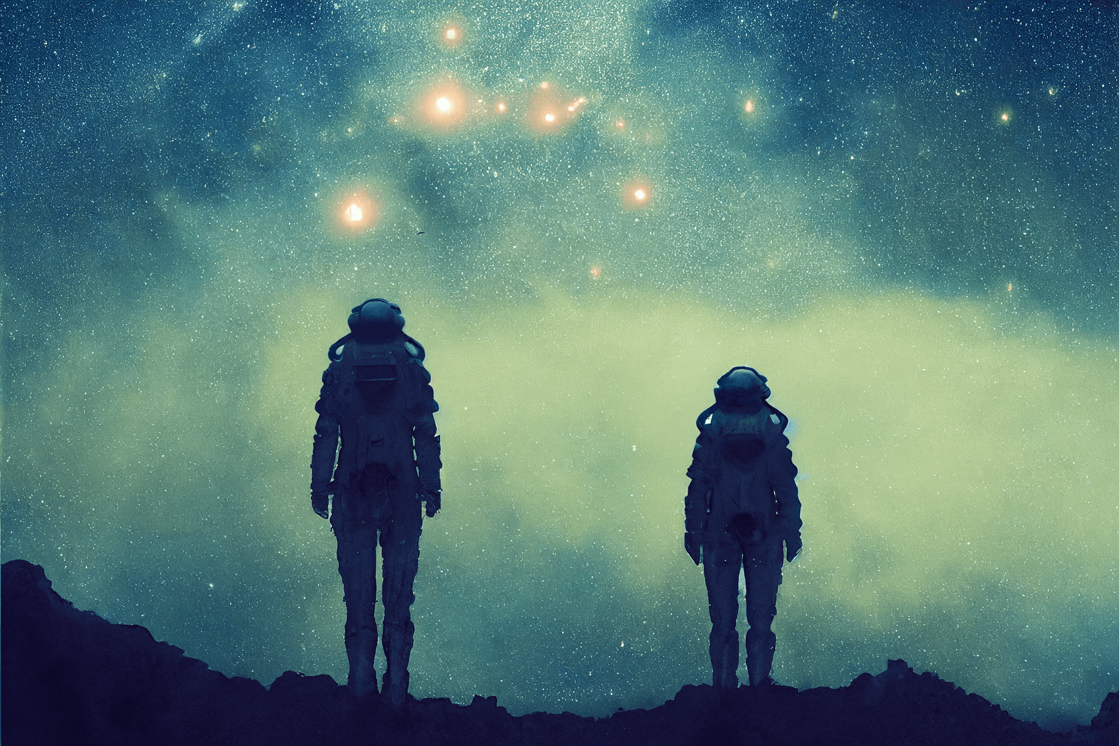 Dying somewhere we were stars – astronauts