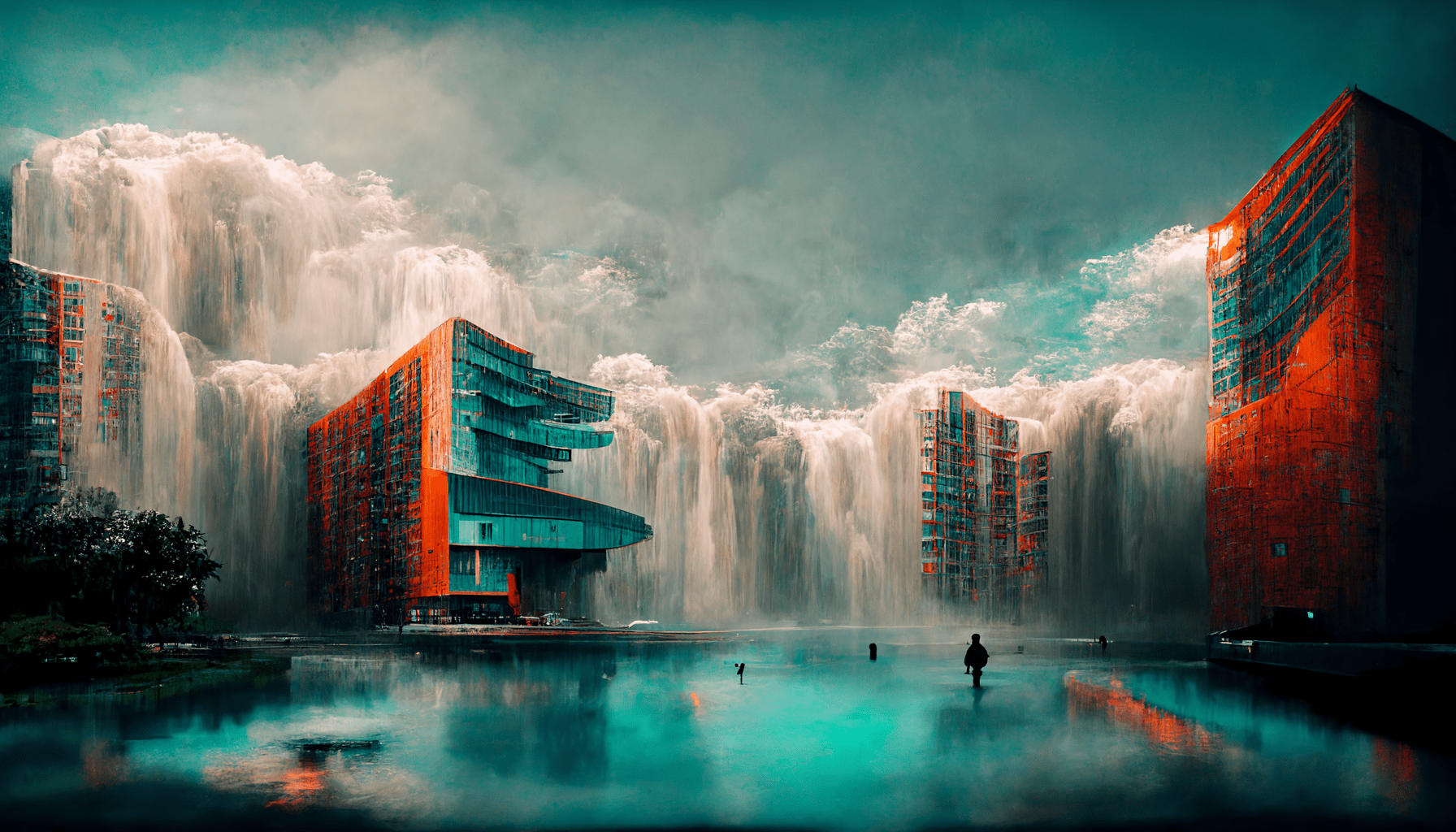 I strive just to say I’m alright – Aquapunk water and architecture
