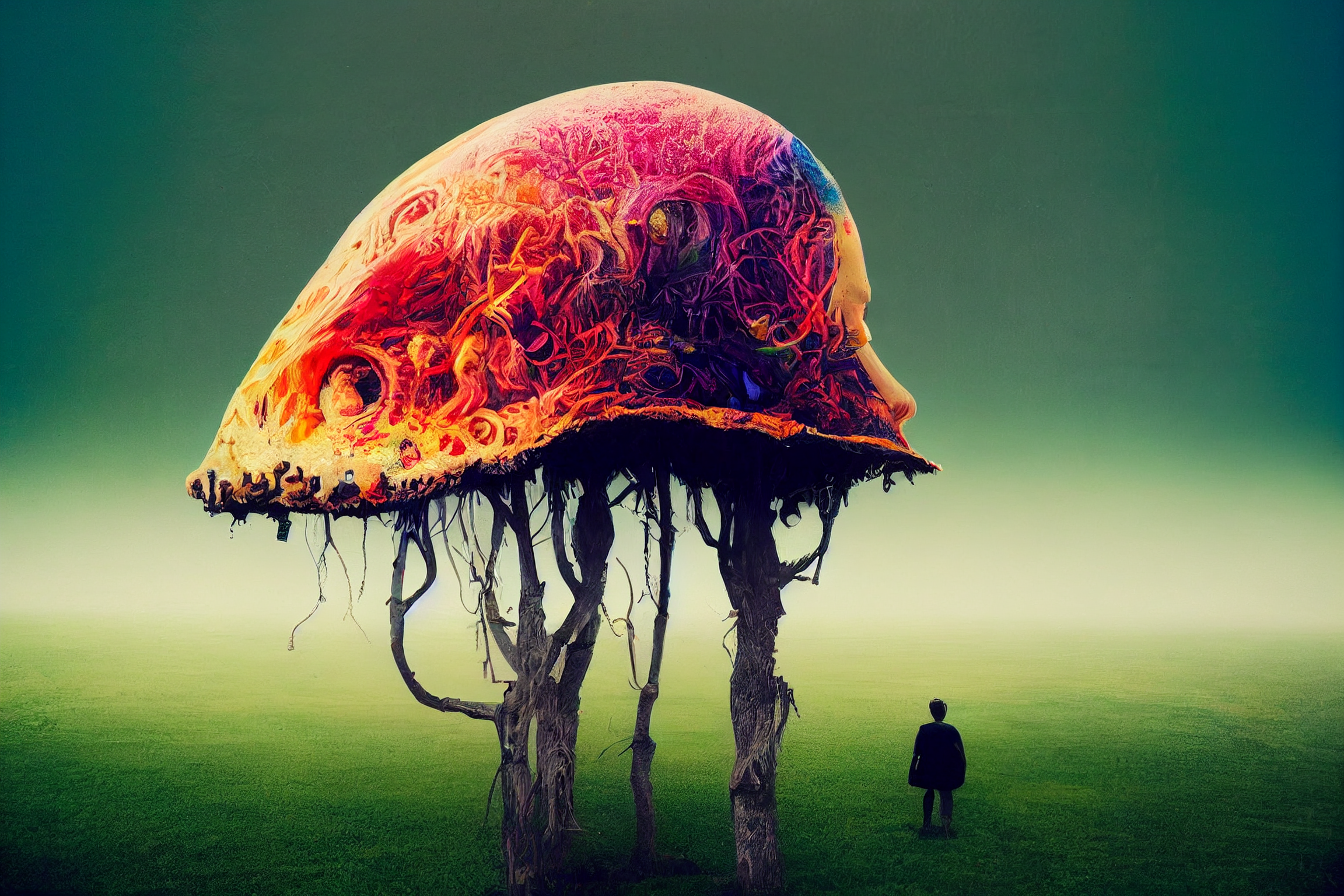 I’ll keep my head up high through the downs and lows – Surreal mushroom
