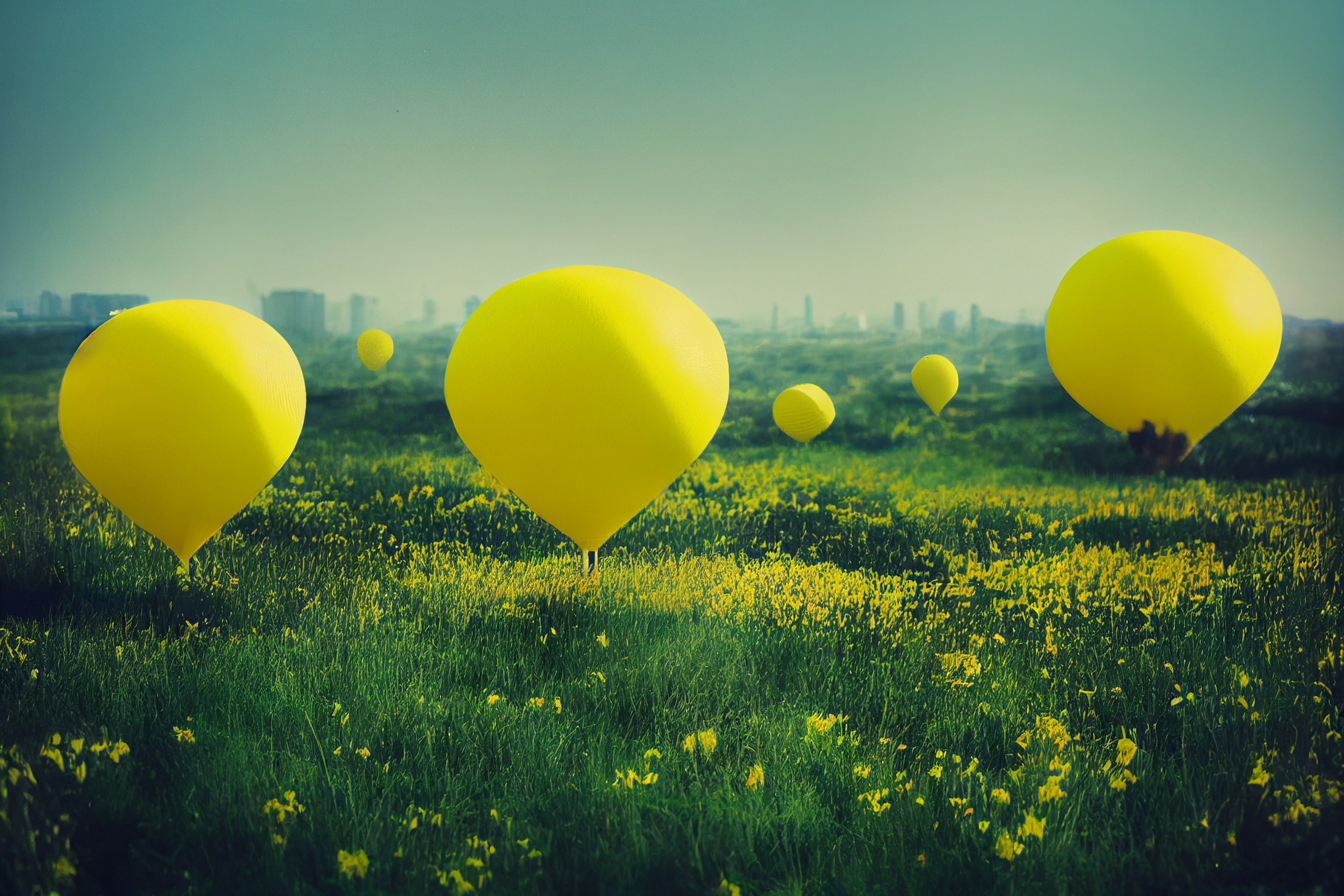 I’ll keep my head up high through the downs and lows – Yellow balloons