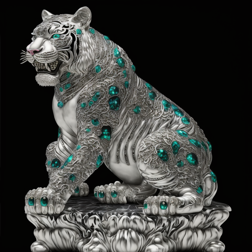 Chinese Astrology Tiger Jade 1