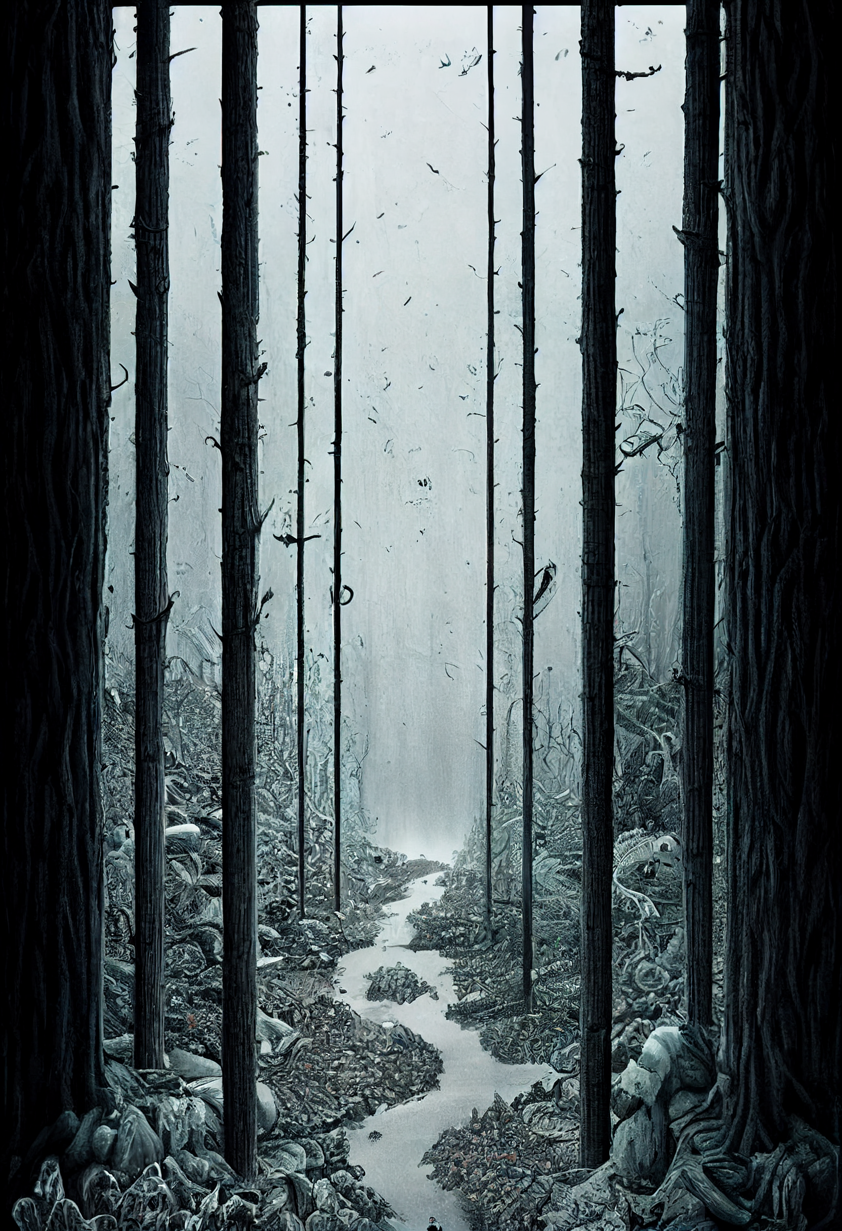 Fairytale forest after an apocalypse