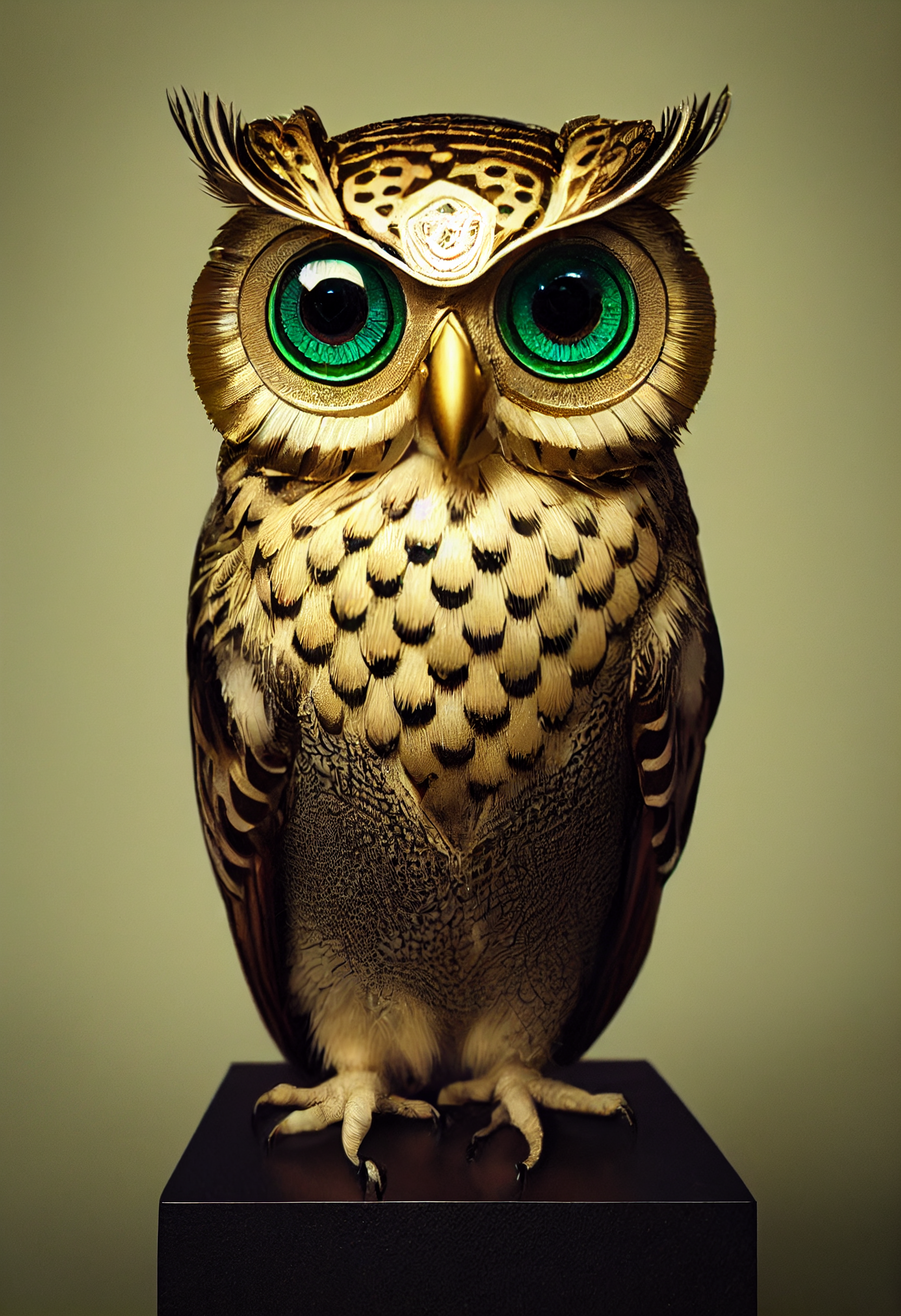 Emerald owl