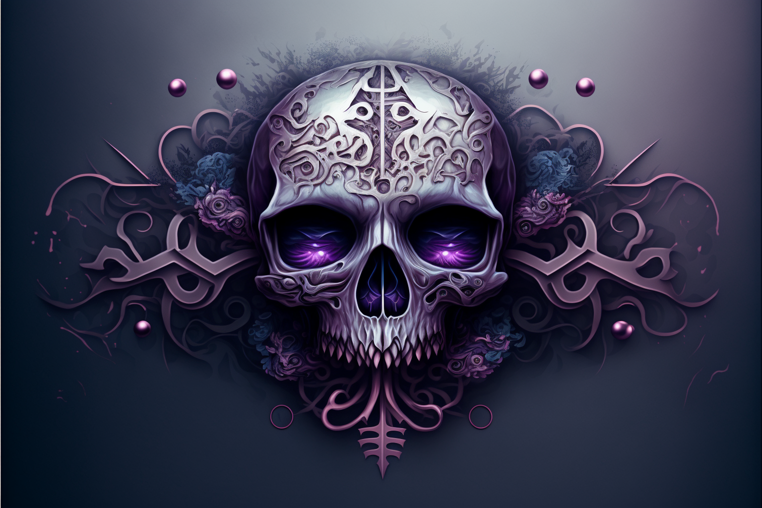 Midjourney v4.4 emblem, logo, skull, map