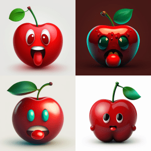 Cherry Emoji Twitter --seed 777