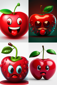 Cherry Emoji Twitter --ar 2:3 --seed 777