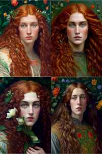 Pre-Raphaelite --ar 2:3 --seed 777