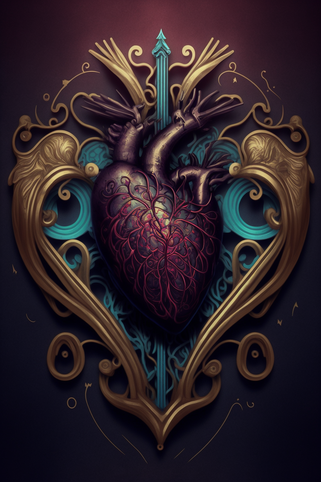 Intricate heart