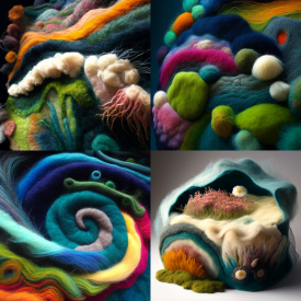 Felted Textiles --seed 777