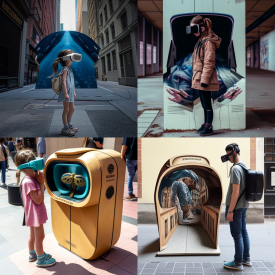Street Virtual Reality Installation --seed 777