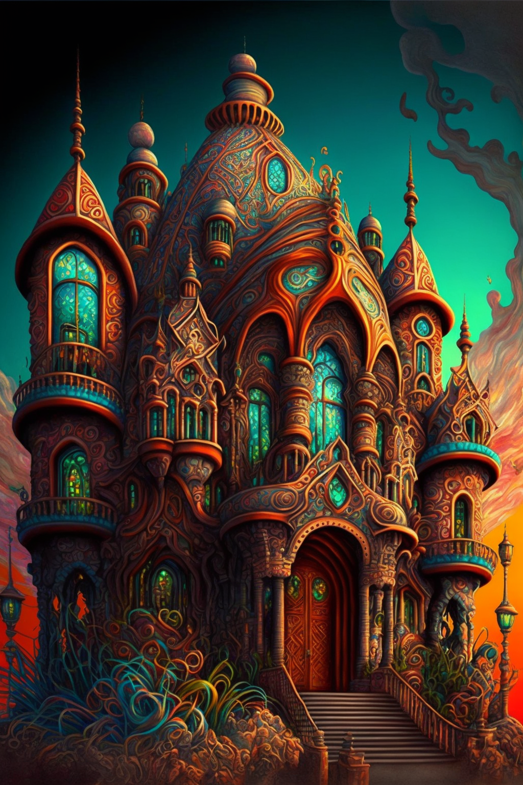 Architecture in the style of Psytrance 28