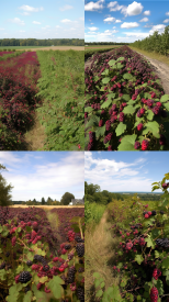 Boysenberry, Landscape --no text, mockup --seed 777 --ar 9:16 --v 5