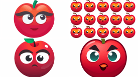 Name, Cherry Emoji Twitter --ar 16:9 --v 5