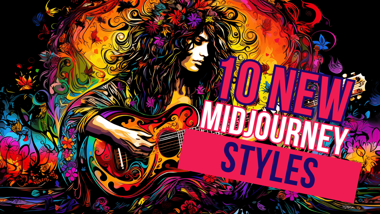 New Video Upload : 10 NEW style codes for Midjourney prompts! Inspired by Psytrance?Fantasy
